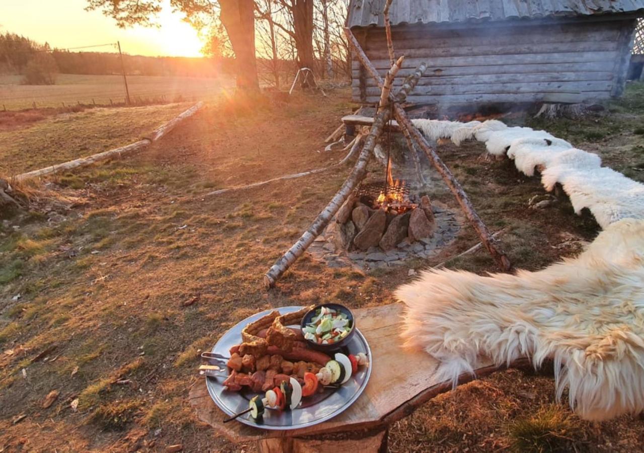 Vittfarnas Hird Vikingaby Bed & Breakfast Sosdala Exterior foto