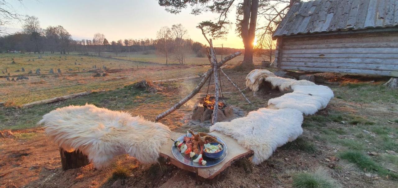 Vittfarnas Hird Vikingaby Bed & Breakfast Sosdala Exterior foto